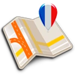 map of paris offline android application logo